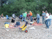 Grillen 2012 am Rhein mit Lagerfeuer