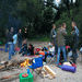 Grillen 2011 am Rhein mit Lagerfeuer