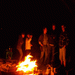 Grillen 2011 am Rhein mit Lagerfeuer